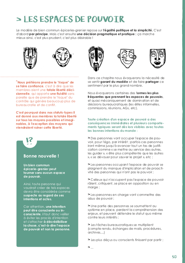 Exemple de page du manuel